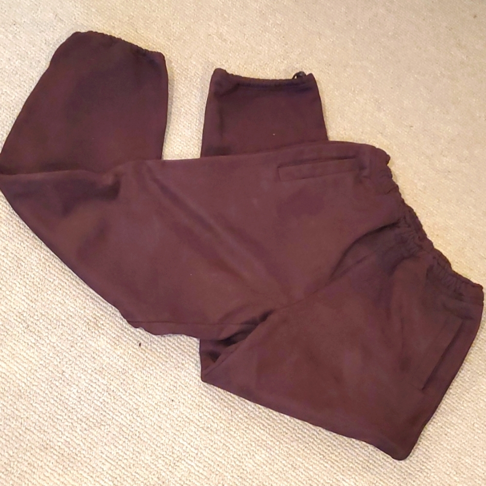 Ultrasuede fleece lined joggers